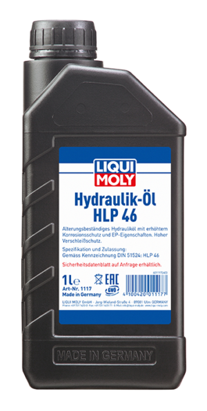 LIQUI MOLY Huile hydrau­lique HLP 46 – 1L – 1117