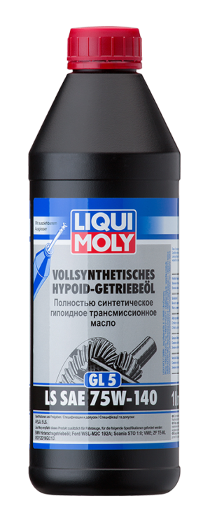 LIQUI MOLY Huile de boîte hypoïde (GL5) LS SAE 75W-140 – 1L – 1126