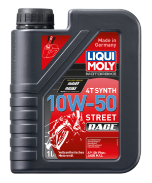 LIQUI MOLY Motorbike 4T Synth 10W50 Street Race – 1L – 1502