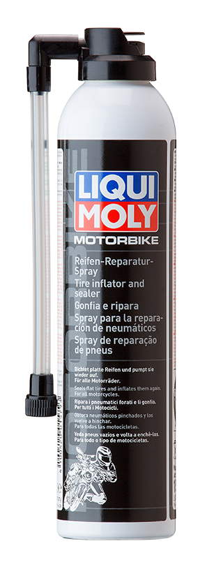 LIQUI MOLY Motorbike Spray de répa­ra­tion pour pneus – 300ml – 1579