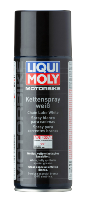 LIQUI MOLY Motorbike Graisse de chaîne Blanche – 400 mL – 1591