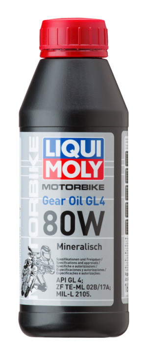 LIQUI MOLY Motorbike Huile de boîte (GL4) 80W – 500 mL – 1617