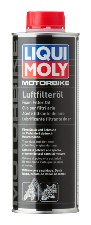 LIQUI MOLY Motorbike Huile (Graisse) de filtre à air – 500 mL – 1625