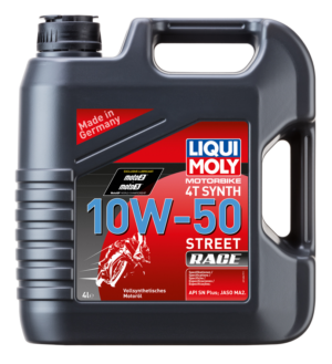 LIQUI MOLY Motorbike 4T Synth 10W50 Street Race – 4L – 1686