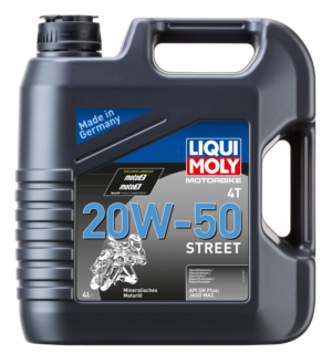 LIQUI MOLY Motorbike 4T 20W50 Street Minérale – 4L – 1696