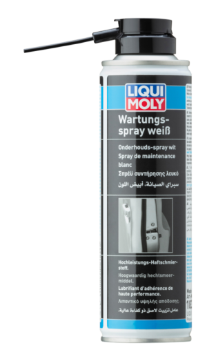 LIQUI MOLY Spray de maintenance blanc – 250 mL – 1839