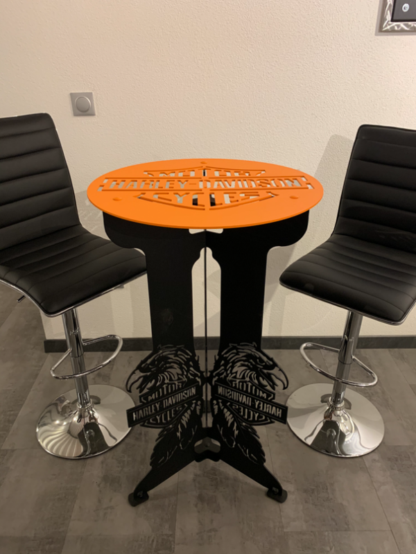 Table Haute Personnalisable en Aluminium – Image 8