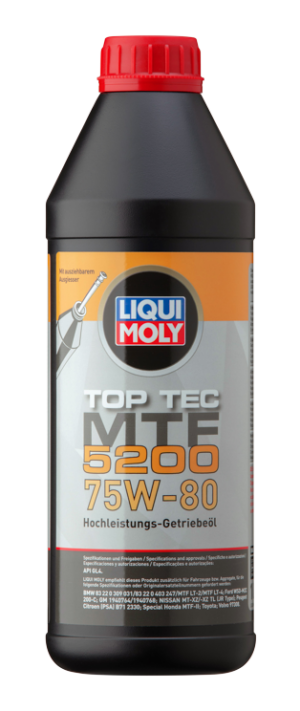 LIQUI MOLY Top Tec MTF 5200 75W-80 – 1L – 20845