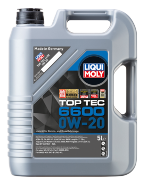 LIQUI MOLY Top Tec 6600 0W-20 – 5L – 21411