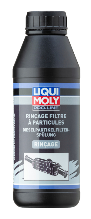 LIQUI MOLY Pro-Line Liquide de rinçage pour filtre à parti­cules diesel – 500ml – 21512