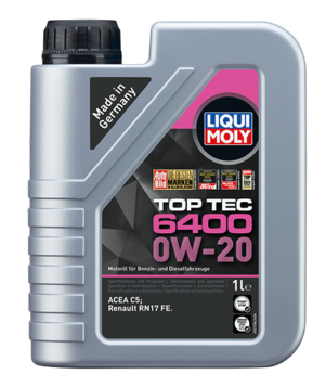 LIQUI MOLY Top Tec 6400 0W-20 – 1L – 21584