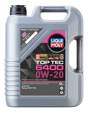 LIQUI MOLY Top Tec 6400 0W-20 – 5L – 21585