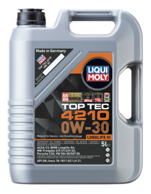 LIQUI MOLY Top Tec 4210 0W-30 – 5L – 21605