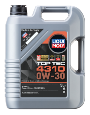 LIQUI MOLY Top Tec 4310 0W30 – 5L – 2362