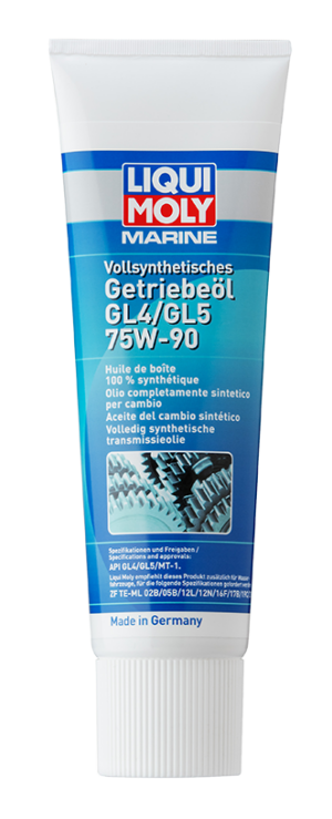 LIQUI MOLY Marine Huile de boîte 100 % synthé­tique GL4/GL5 75W-90 – 250ml – 25036