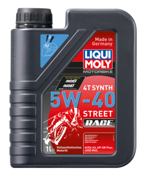 LIQUI MOLY Motorbike 4T Synth 5W40 Street Race – 1L – 2592