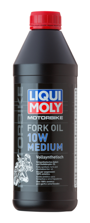 LIQUI MOLY Motorbike Huile de fourche 10W medium – 1L – 2715