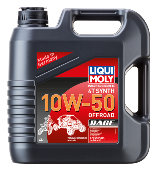 LIQUI MOLY Motorbike 4T Synth 10W50 Offroad Race - 4L - 3052