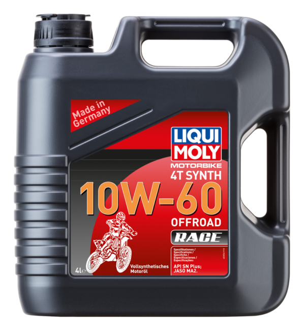 LIQUI MOLY Motorbike 4T Synth 10W60 Offroad Race - 4L - 3054