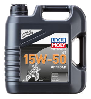 LIQUI MOLY Motorbike 4T 15W-50 Offroad – 4L – 3058