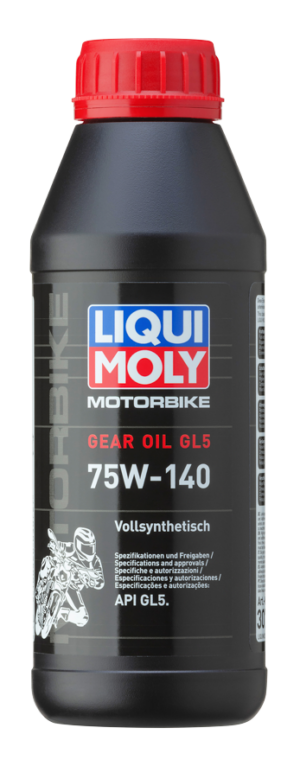 LIQUI MOLY Motorbike Huile de boîte 75W140 (GL5) – 500 mL – 3072