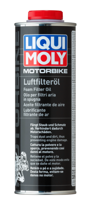 LIQUI MOLY Motorbike Huile (graisse) pour filtre à air – 1L – 3096