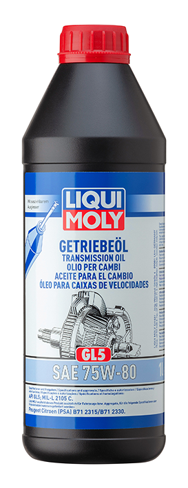 LIQUI MOLY Huile de boîte de vitesses (GL5) 75W-80 -1L – 3658