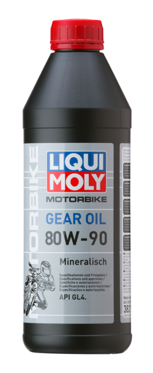 LIQUI MOLY Motorbike Huile de boîte 80W-90 – 1L – 3821