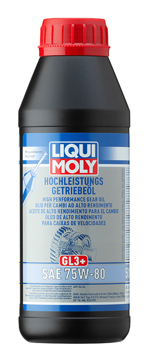 LIQUI MOLY Huile de boîte de vitesses haute perfor­mance (GL3+) SAE 75W-80 – 500ml – 4426