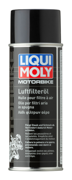 LIQUI MOLY Motorbike Graisse pour filtre à air (Spray) – 400 mL – 5933