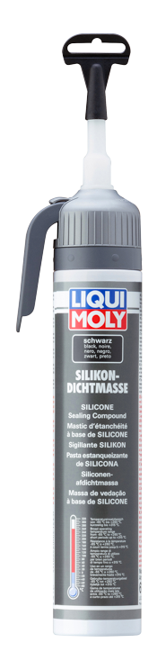 LIQUI MOLY Pâte à joint silicone noir – 200 mL – 6185