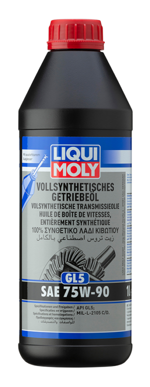 LIQUI MOLY Huile de boîte de vitesses de synthèse (GL5) SAE 75W-90 – 1L – 8967