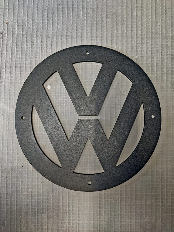 Plaque Décorative Logo Volkswagen (VW) Aluminium