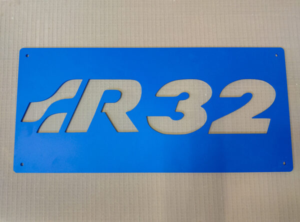 Plaque Décorative Volkswagen R32 Aluminium